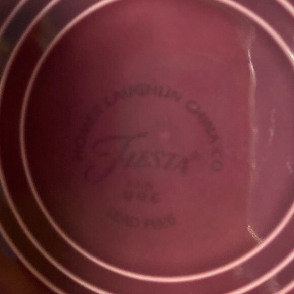 Fiestaware 70th Anniversary Dancing Lady Heather 6" Trivet - Picture 3 of 3